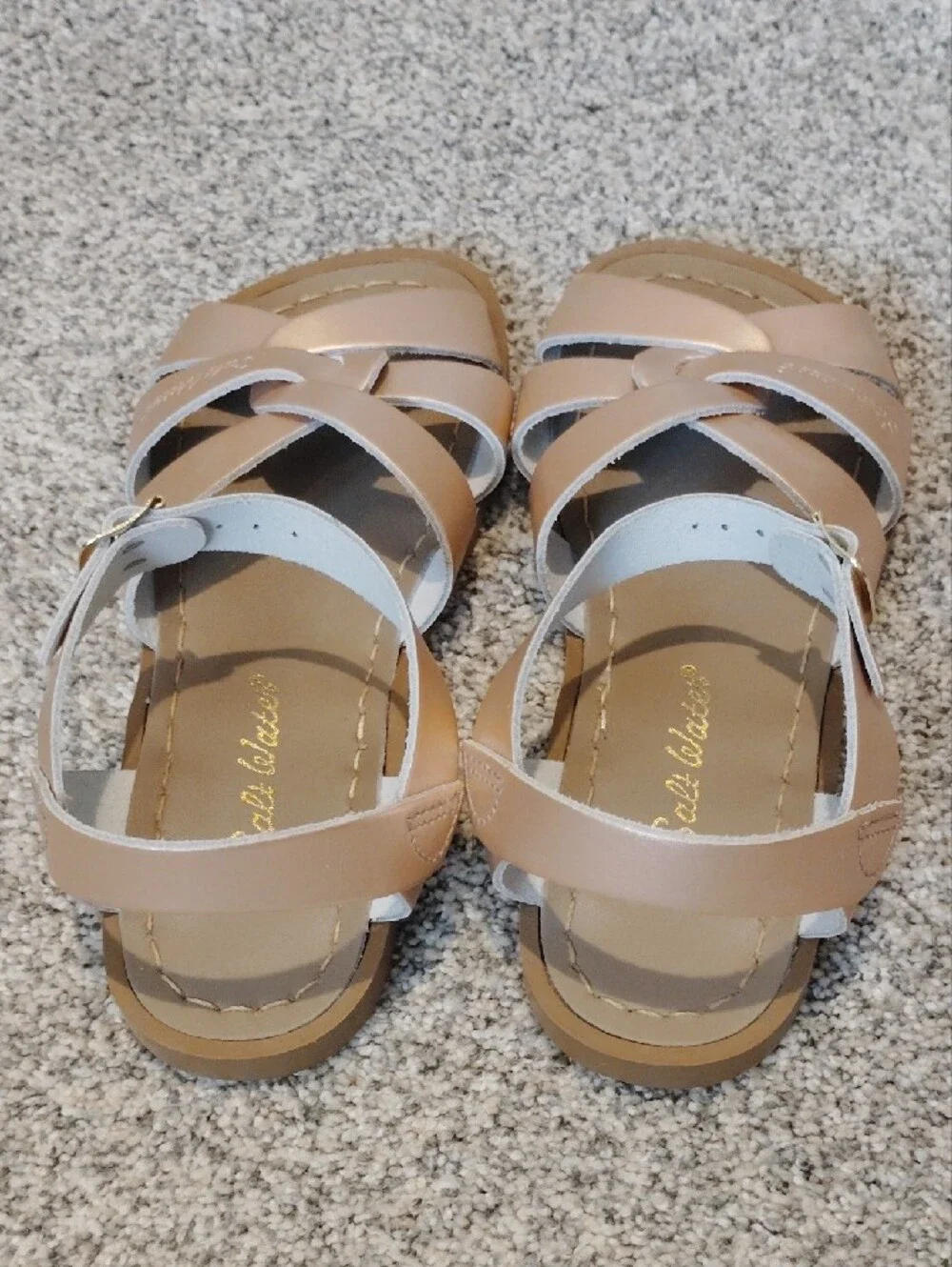 The Salt Water Sandals Kids Rose Gold